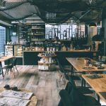 Cozy restaurant built by contractors